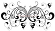 Naklejka na ścianę ORNAMENT MOTYL  SPNB161TS