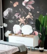 Tapeta Artystyczna Midnight Flowers