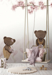 Tapeta Mural CW6127-1 Swingin Teddy