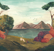 Tapeta Mural DW2037 Oriental Landscape