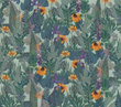 Tapeta Mural Herbarium Flowers HED27291 kwiaty