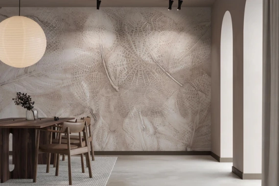 Tapeta artystyczna Wallart Vento liście