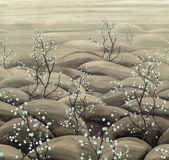 Mural Masureel Sakura DGTRA5011- 5013 kwitnąca sakura