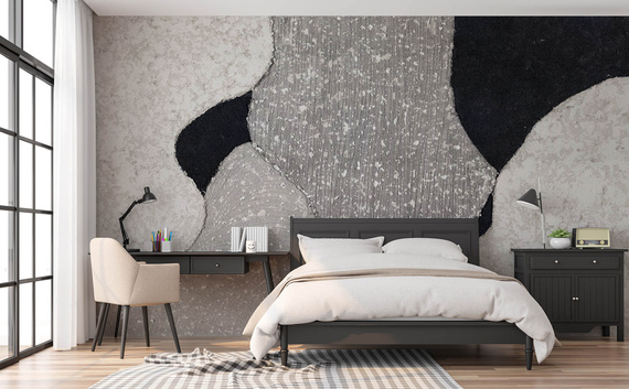 Tapeta artystyczna Wallart Shapes abstrakcja