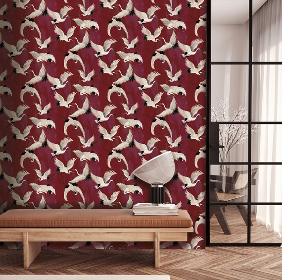 Tapeta  DW2021 Cranes