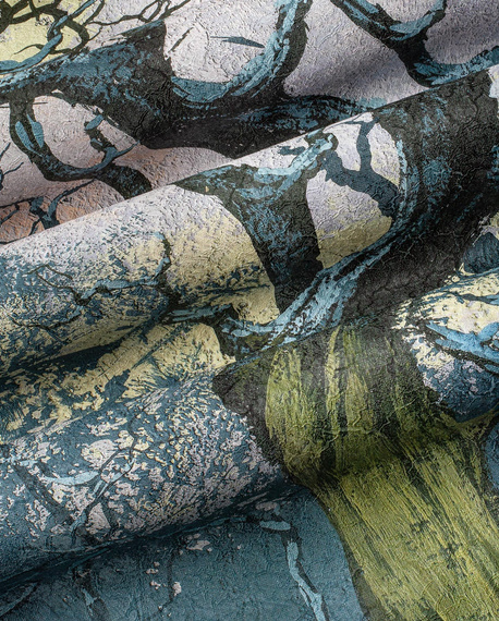 Fototapeta artystyczna Fangorn drzewa grafika