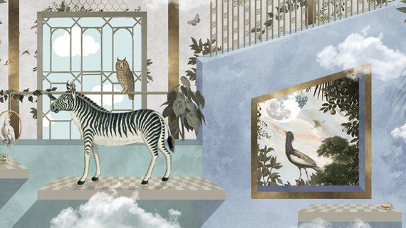 Fototapeta Zebra's playground