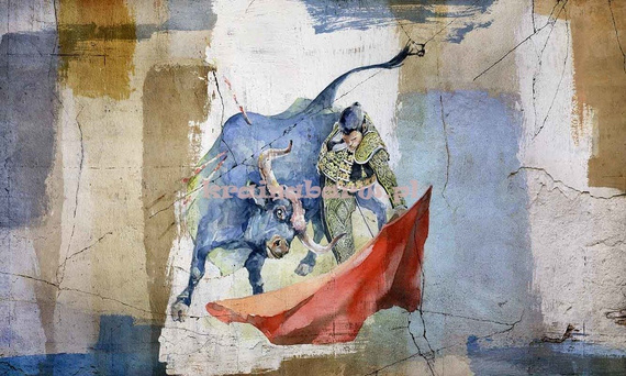 Nowoczesna fototapeta Torero corrida