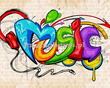 Fototapeta RE040010 GRAFFITI