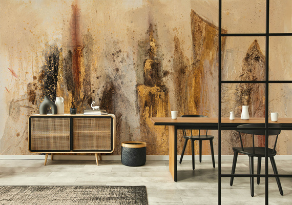 Tapeta artystyczna Wallart Capital abstrakcja 