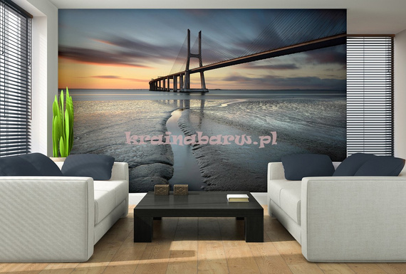 Fototapeta 3143 MOST O ZACHODZIE SŁOŃCA