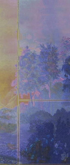 Panel Saba Purple