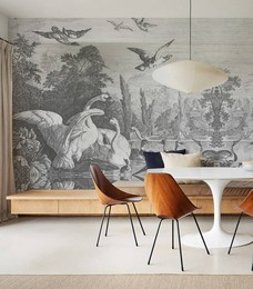 Tapeta Artystyczna Black swans