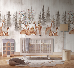 Tapeta Mural CW6046-1 Deer Camp