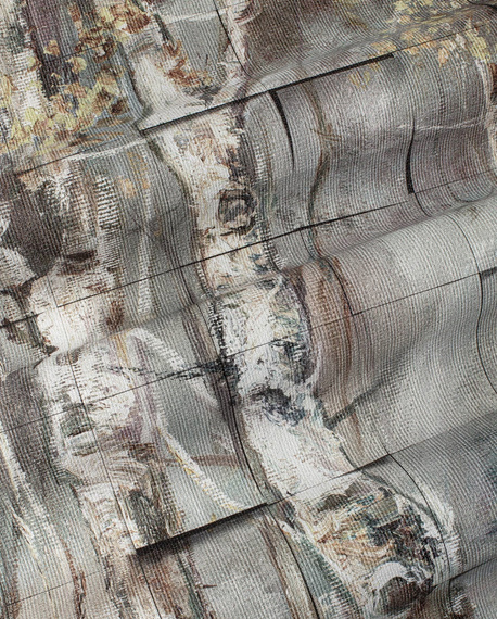 Fototapeta artystyczna Marika pastelowy las drzewa