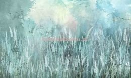 Fototapeta Trawy we mgle Sauvage III