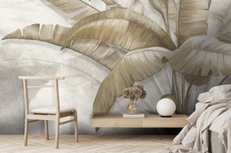 Fototapeta Beżowy Rysunek Palmy