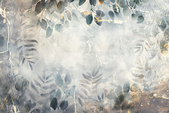 Fototapeta Piękne kwiaty w stylu retro 37