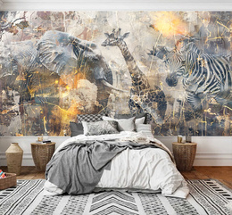 Fototapeta Artystyczna sztuka afrykańska 9