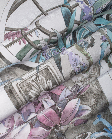 Fototapeta artystyczna Valeria kwiaty okna