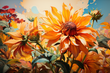 Tapeta Artystyczna Nectar Tournesol NT100