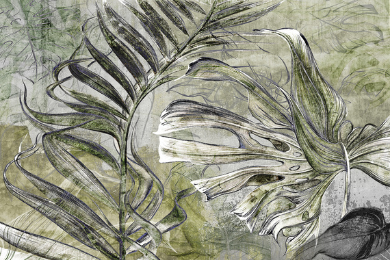 Fototapeta Abstrakcyjne Pnącza