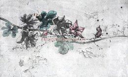 Fototapeta na flizelinie Ptaszek na drzewie Kler