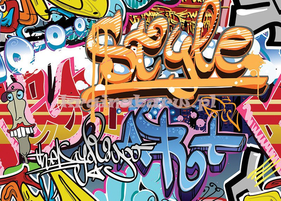 Fototapeta RE040007 GRAFFITI