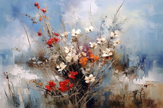 Tapeta Artystyczna Nectar Bouquet NB100