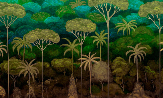 Mural Arte Ciel Tropical 97652