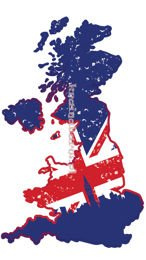 Naklejka na ścianę WIELKA BRYTANIA  SPNB106