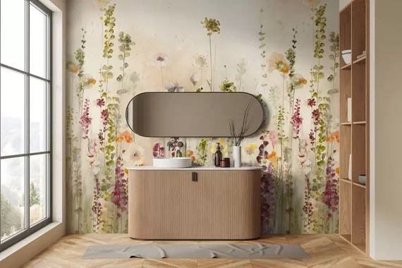 Fototapeta artystyczna Semiramide kwiaty