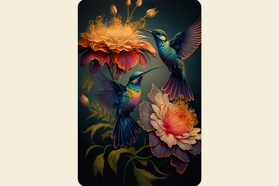 Fototapeta Cudowne Kolibry