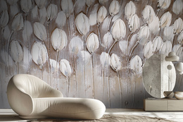 Fototapeta Białe Tulipany