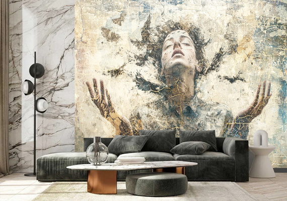 Fototapeta Kobieta w stylu vintage 57