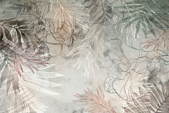 Fototapeta Natura W Liniowych Akcentach