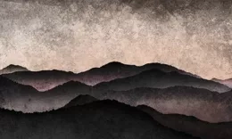 Tapeta Artystyczna Betonowe góry