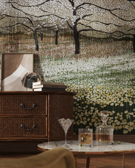 Oryginalny mural Kwitnace drzewa Cherry