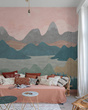 Tapeta Mural ML6801 Mountains Scene