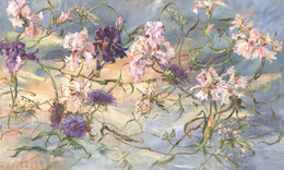 Fototapeta artystyczna Clara kwiaty