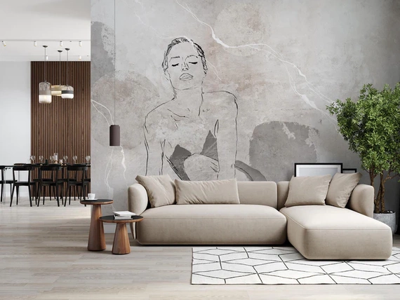 Fototapeta artystyczna Lapilis Femme Kobieta