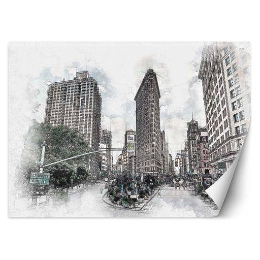 Fototapeta Manhattan, jak rysowany - Cornel Vlad