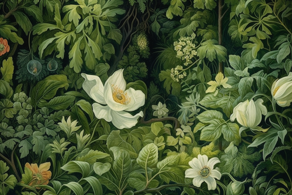 Tapeta Artystyczna Nectar Lotus NL103