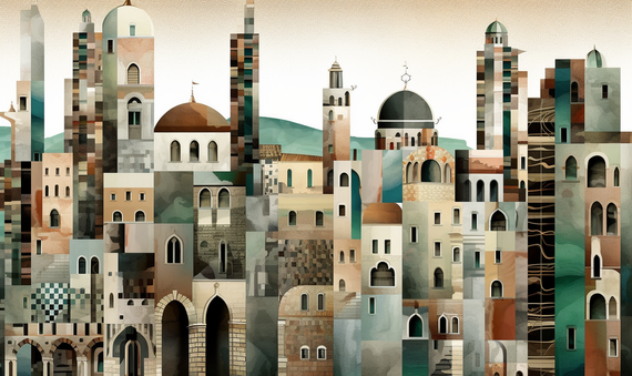 Tapeta Artystyczna Constructeur Marrakech CM100