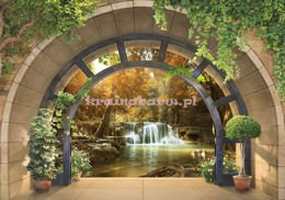 Fototapeta 11553 Widok Na Wodospad