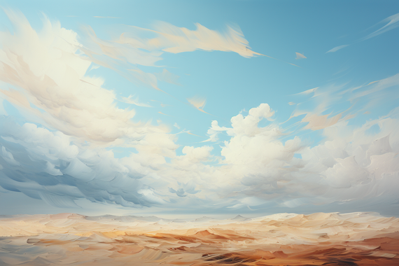 Tapeta Artystyczna Montagne et Ciel Sec MS104
