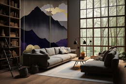 Tapeta Artystyczna Montagne et Ciel Pepite MP106