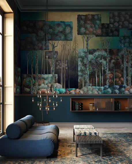 Fototapeta artystyczna Maze drzewa las