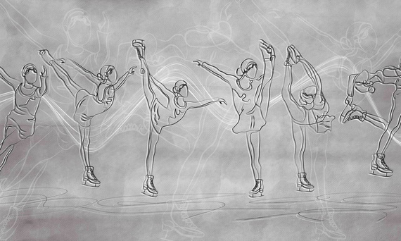 Tapeta Artystyczna Ice Dance