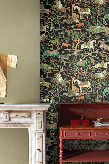 Mural Masureel Marwari Rock indyjskie sceny rodzajowe